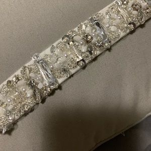 NWOT Beaded Belt for Wedding Dress
